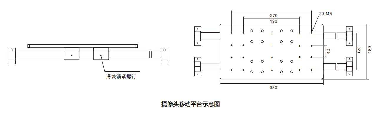 攝像頭移動(dòng)平臺(tái)示意圖