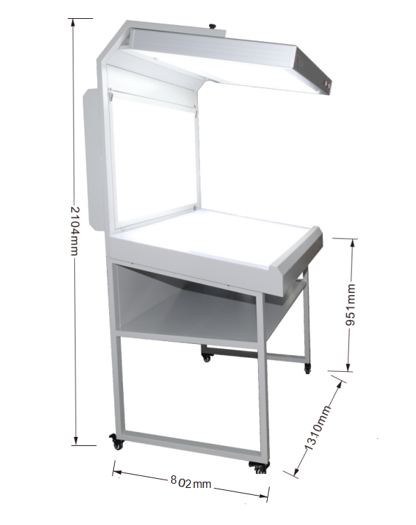 CC120-F看樣臺(tái)(對(duì)色燈箱)